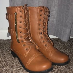 Brown boots